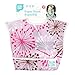 Bumkins SuperSized SuperBib, Oversized Baby Bib, Waterproof, Washable, Stain and Odor Resistant, 6-24 Months – Purple Dandelion