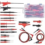 Digital Multimeter Test Lead Kits sharp Flexible Safety Specialties kit Probe Alligator Accessorie