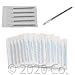 10 Pc Sterile 14 Gauge 14G Body Ear Navel Nipple Piercing Needles