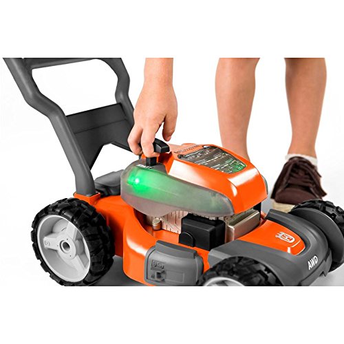 Skroutz Kids Outdoor Toy Weed Garden Lawn Mower Battery Operated Toys Grass Eater Realistic Games Backyard Patio Ages 2+ Orange