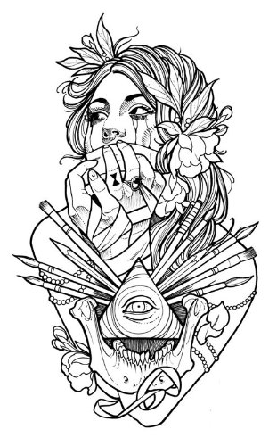 The Coloring Book Project, 2nd Edition: A Collection by 185 Artists From Around The World