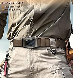 BULLIANT Tactical Belt for Men, Military Hiking