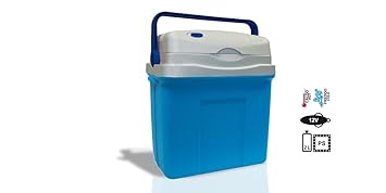 Nevera bolsa nevera térmica cálido frío portátil eléctrica 25 L azul ...