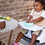 Ingenuity Baby Base 2-in-1 Seat Slate Booster Chair Ages 6 Months+ view 12