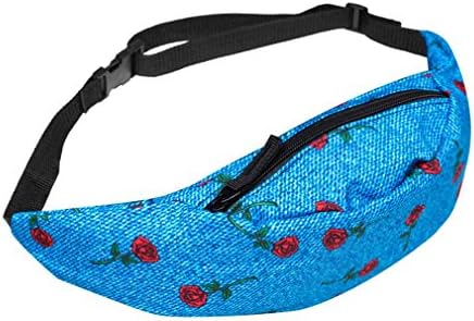 SULAKU Vintage Polyester Waist Pack Durable Money Belt Travel Leisure Leg Bag Pouch Bolso Para Cinturon A