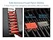 Unicook Outdoor Grill Brush, Heavy Duty Nylon BBQ Cleaning Brush, Removable Head XL Gas Grill Cleaner, Durable and Effective, Best Alternative to Dangerous Wire Brush, Do Not Use on Hot/Warm Grill