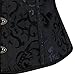 frawirshau Women's 9427 Lace Up Boned Underbust Waist Trainer Corset