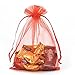 BALORAY 100pc 5x7 Inches Organza Favor Bags Mixed Colors Jewelry Pouch Bags Display