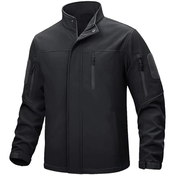 Men's Stand Collar Business Jacket Waterproof Windproof Outdoor