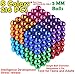 aBrilliantLife 5MM 216 Pieces Cube Magnetic Cube Toys Sculpture Building Magnetic Blocks Magnets Cube Gift for Intellectual Development -Office Toy Stress Relief Gifts for Teens and Adult-Sliver