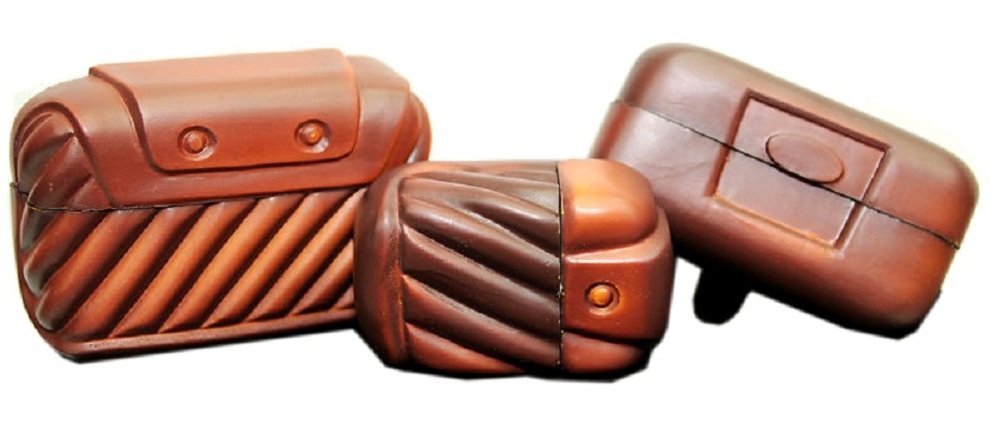 OEM Jedi Pouches Set of 3 Only Accessories Pouch, Brown, One Size