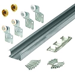 Slide-Co 161792 By-Pass Closet Track Kit, 60