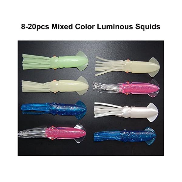 Shaddock-Fishing-75CM-18CM-Glow-Soft-Fishing-Octopus-Squid-Skirts-Lures-Tackle-Fishing-Lure-Fish-Fluke-Lures-Luminous-Baits-Pack-of-8-20PCS