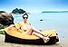 Inflatable Lounger Air Sofa Chair with U-shape neck pillow and handy storage bag for Camping&Hiking & Swimming pool to use as mattress (outdoor&indoor) (Big Orange Sofa)Inflatable Lounger with Portable Carry Bag for Outdoor and Indoor use (Big Green Sofa)