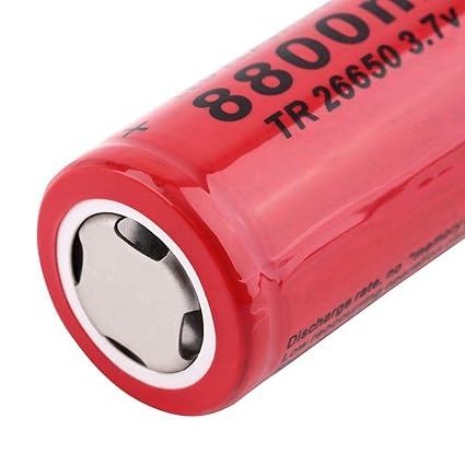 4. 8800mah. 2 v. Акб на 8800мач круглое синего цвета одно. Батарейка аккумулятор 26650.