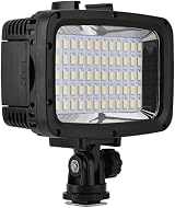 Qinlorgo Waterproof LED Video Light 40m Diving Camera Smartphone Fill Lamp 1800 view 1