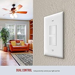 ENERLITES Double Paddle Rocker Decorator