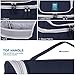 Designer Hanging Toiletry Bag| Travel Cosmetics Bag by HANKCLES| Waterproof Nylon Organizer for Travel Accessories | Toiletry Kit for Men and Women