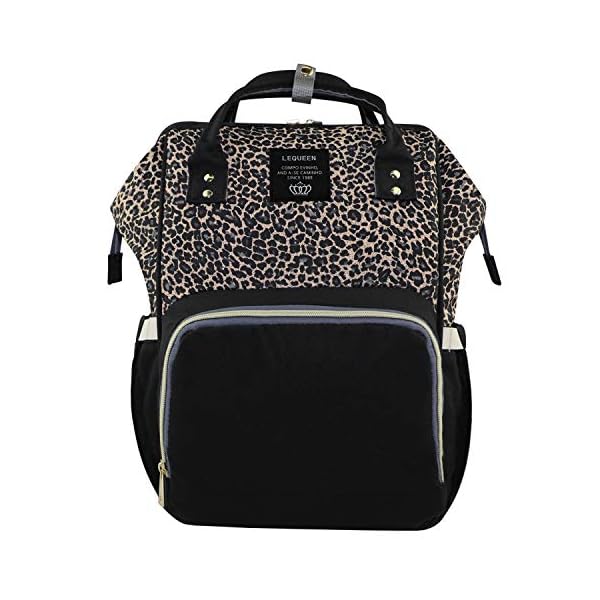 leopard diaper bag backpack
