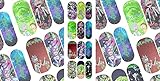 12 Sets Rick and Morty Cartoon Nail Art Decals