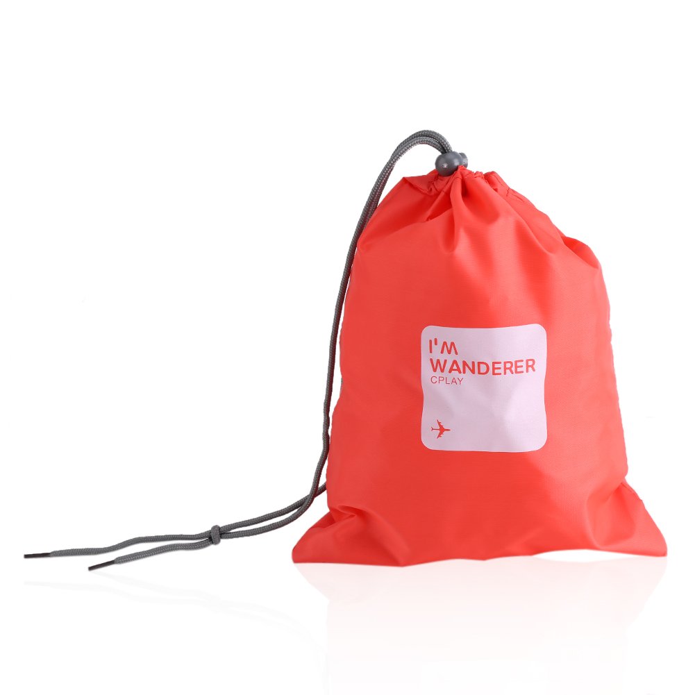 Accesorios Fdit 4 Unids Bolsa de Cordones de Viaje Impermeable para