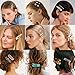 20Pcs Pearl Hair Clips - BEBEEPOO Fashion Korean Style Pearls Hair Barrettes Sweet Artificial Macaron Acrylic Resin Barrettes Hairpins for Women,Ladies and Girls Headwear Styling Tools Hair Accessorie