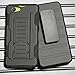 Cocomii Robot Armor Sony Xperia Z1 Compact Case New [Heavy Duty] Premium Belt Clip Holster Kickstand Shockproof Bumper [Military Defender] Full Body Rugged Cover for Sony Xperia Z1 Compact (R.Black)