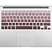 Allinside Dark Brown Ombre Keyboard Cover Skin for MacBook Pro 13