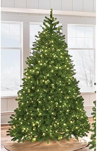 7.5 ft. Indoor Pre-Lit LED Downswept Douglas Fir Artificial Christmas Tree