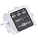 niceEshop(TM) Multi-in-one MS/SD/M2/TF Memory Card Reader Combo, High Speed 3 Ports USB 2.0 Hub for Windows/iMac Laptop Tablet
