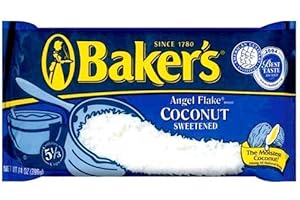 BAKER'S Bakers Angel Flake Sweetened Coconut 14 Oz (Pack of 3 Multipack)