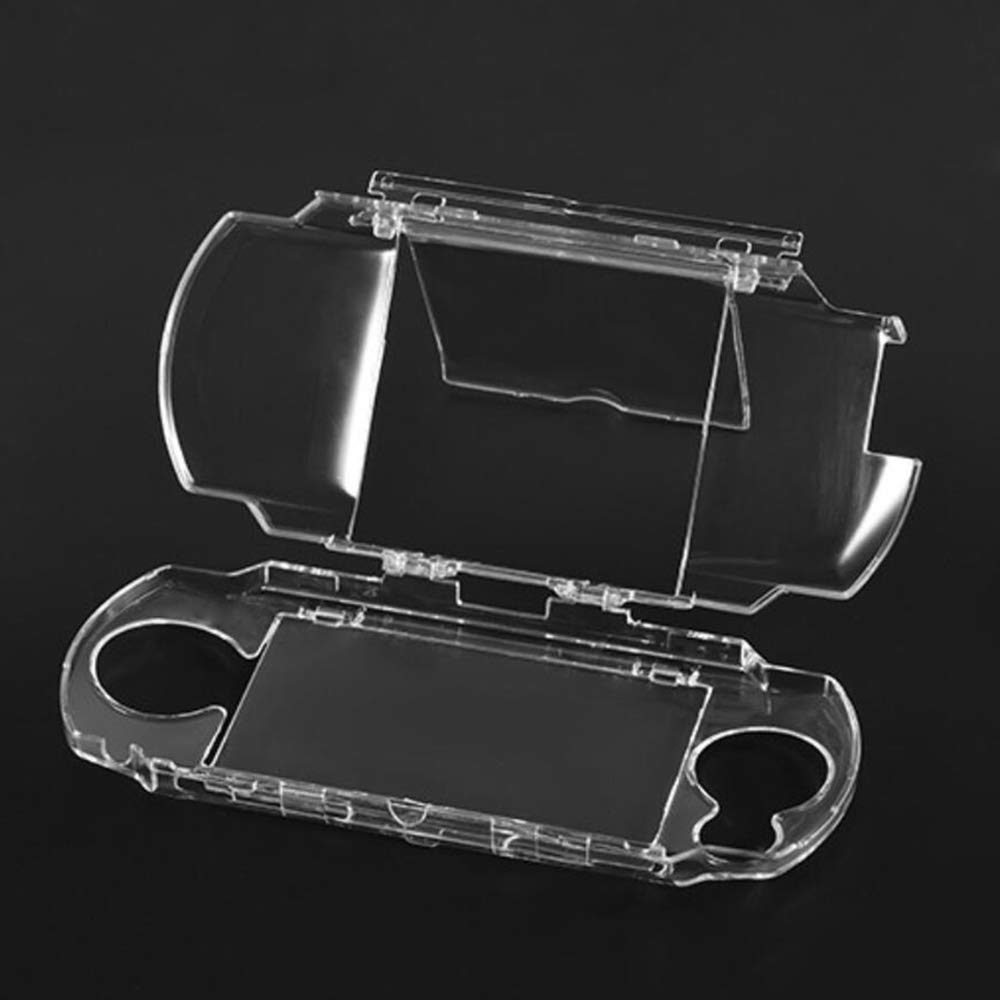 OSTENT Protector Clear Crystal Travel Carry Hard Cover Case Shell Compatible for Sony PSP 1000 Game Console: Video Games