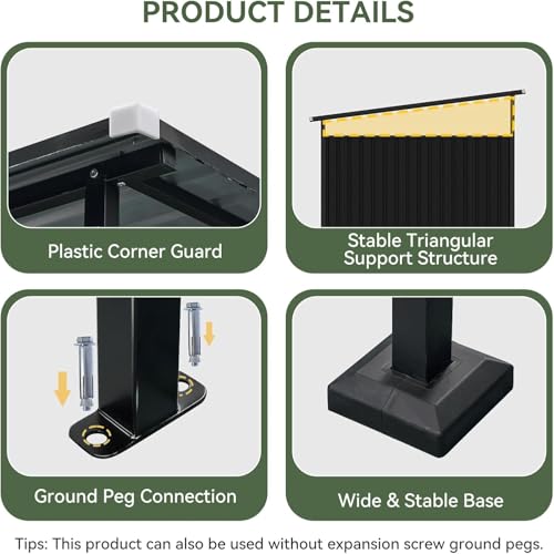 Aoxun 6x6 Outdoor Grill Gazebo Review: Open-Front Storage & BBQ Shelter image 17