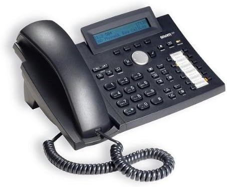 Snom - Phone 2 line LCD 47 keys Black 3038