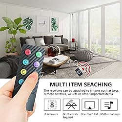 Key Finder with Lanyard for Remote & Up to 100ft
