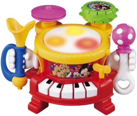Amazon タカラトミー Takara Tomy リズムあそびいっぱいマジカルバンド W310 H2 D265mm ピアノ 鍵盤楽器 おもちゃ