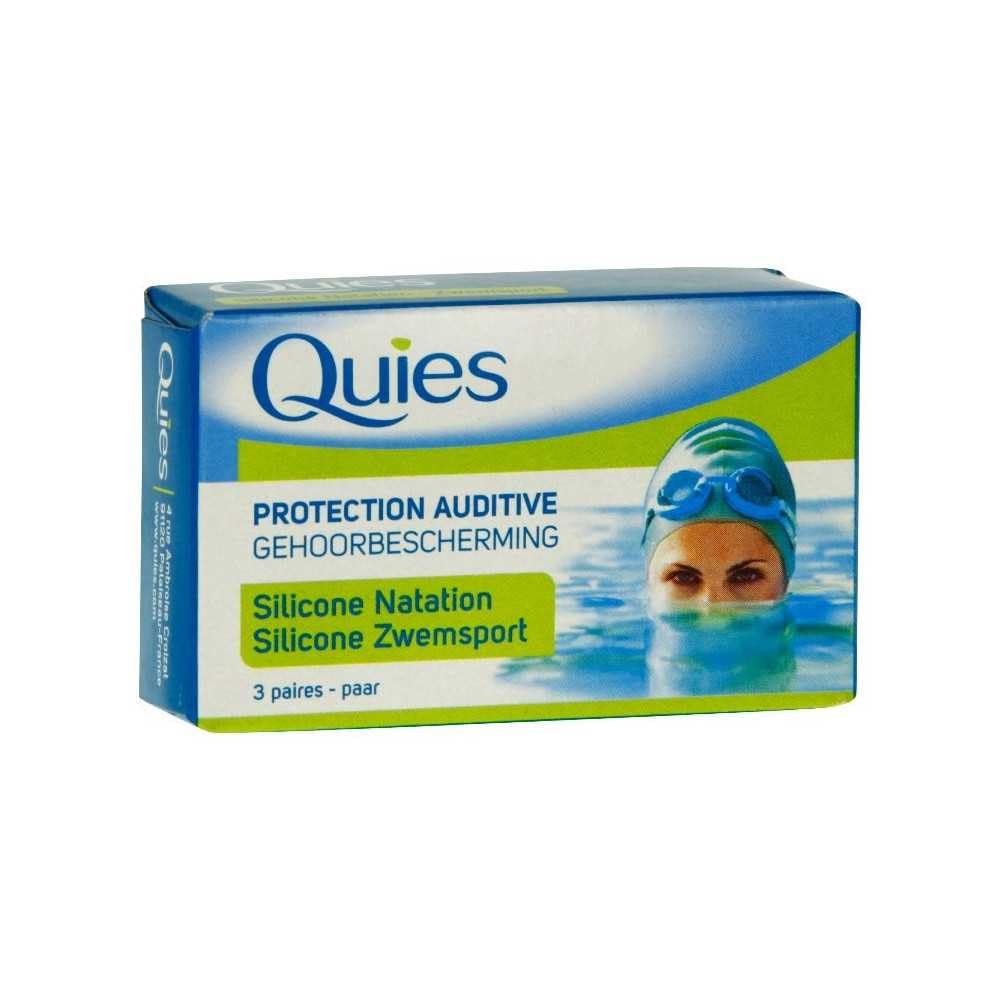 Quies Pair of Maxi Silicone Earplugs - Pack of 3