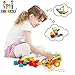 BLAGOO Building Blocks 45 pcs Plastic Construction Learning Set in Car Toy Case