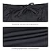 baleaf Boys' Athletic Swim Jammer UPF 50+ Quick Dry Youth Training Swimming Short Swimwear Black/Black M