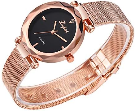 Brisky Lvpai Classic Hot Luxury Women Mesh Belt Analog Quartz Analog Wrist Watch
