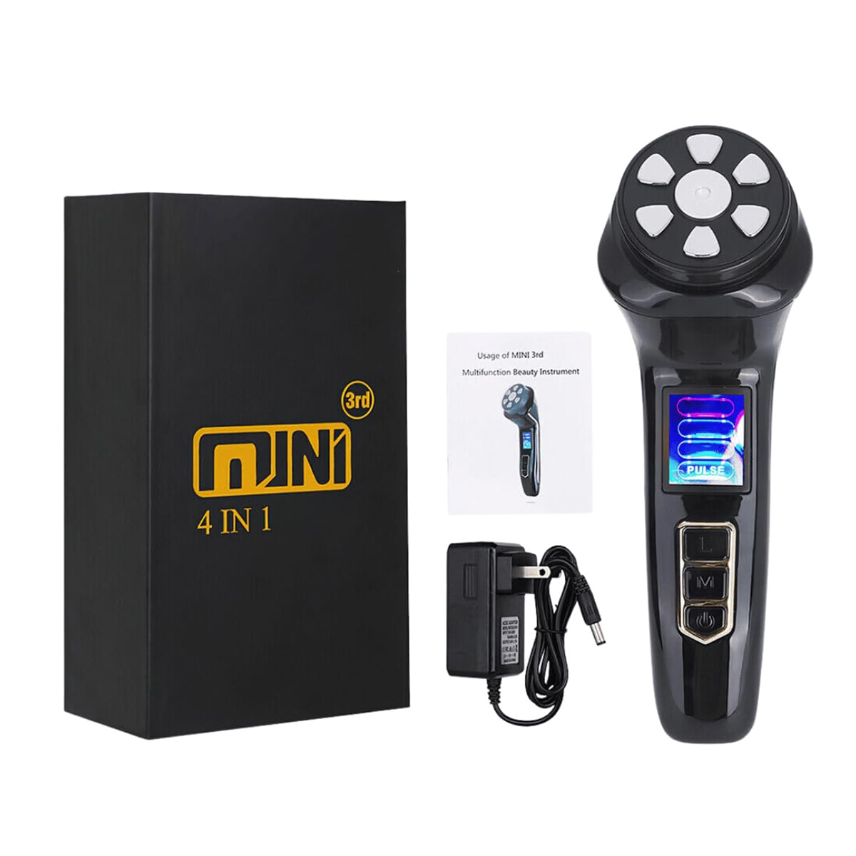 High Frequency Facial Skin Tighter | Smart-Electro | Face Lifter | Firm | Contour | Massage - at Home Skin Care for Collagen Increase Wrinkle Reduction Beauty Device