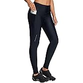baleaf Women's Bike Pants 4D Padded Cycling Tights High Waisted Bicycle Clothes Pockets Biking Apparel UPF 50+