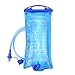 MATT SAGA Hydration Bladder, 3L Leak Proof Water Reservoir, Water Bladder Bag with Quick Release Insulated Tube, BPA Free Hydration Pack Replacement, for Outdoor Sports, Large Opening, Blue.