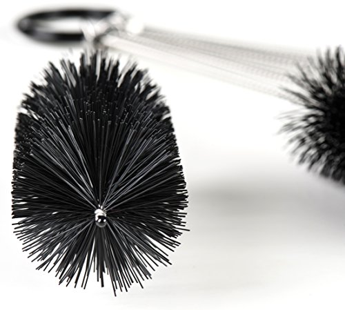 8 Inch Pipe Cleaning Brush Set with Nylon Bristles, 12 Pieces | Great for Straws, Bottles, Jewelry, Test Tubes