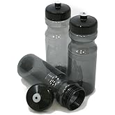 Rolling Sands BPA-Free 24 Ounce Water Bottles, 3 Pack, Made in USA