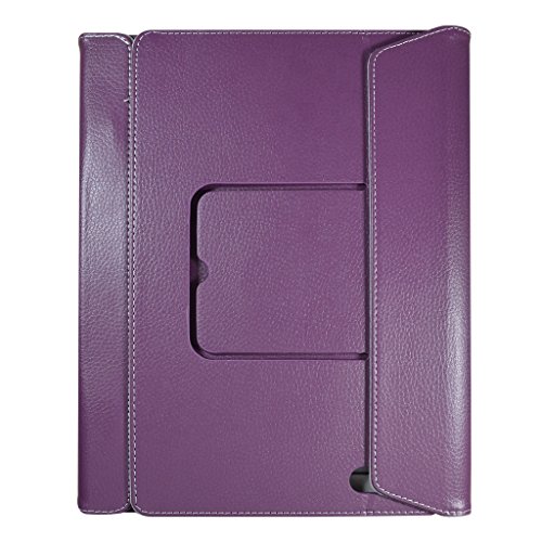 HP Elite x2 1012 G1 Case,Mama Mouth 2-in-1 Romovable Portfolio PU Leather Folio Stand Cover for 12" HP Elite x2 1012 G1 Windows 10 Convertible Laptop Tablet,Purple