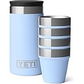 YETI Shot Glasses with Carrying Case, Set of 4
