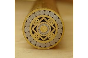 Tool Parts Universe Complex Knife Slingshot Mosaic Pins Rivet 12mm Knife Handle Screw Nuts - (Color: 12mm Diameter, Specifica