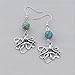 Octopus Kraken Steampunk Earrings, Silver Tone Pirate Costume Jewelry, Handmade Dangle Earring Set