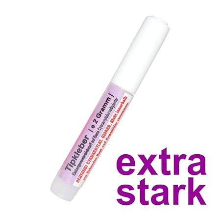 NAILFUN Tipkleber - Nagelkleber 2g - extra-strong